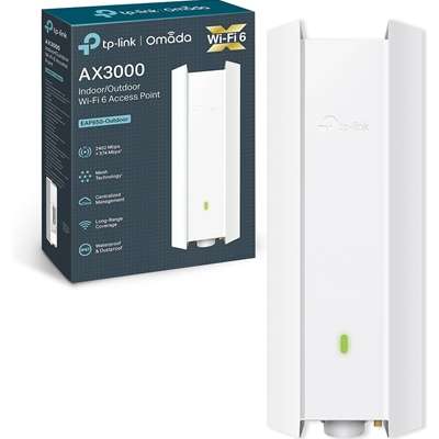 TP-Link Omada EAP650-Outdoor AX3000 Indoor/Outdoor WiFi 6 Access Point TP-Link Omada EAP650-Outdoor AX3000 Indoor/Outdoor WiFi 6 Access Point